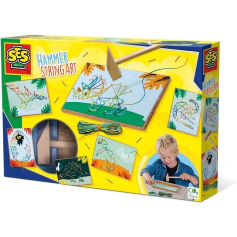 SES - Timmer string art dino's