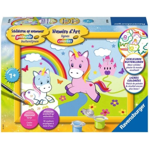 Schilderen Op Nummer - Eenhoornwereld