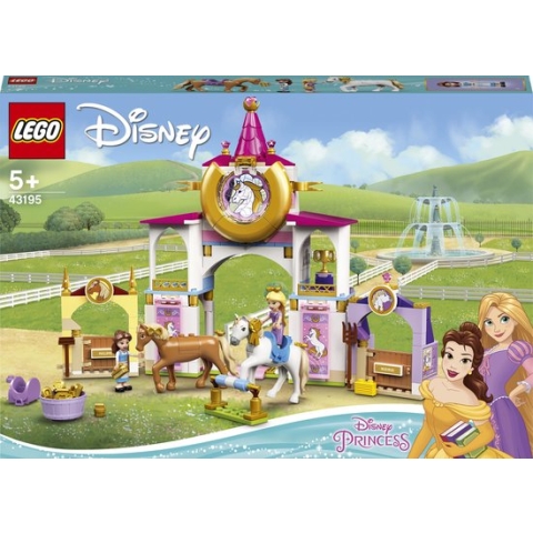 LEGO Disney Belle en Rapunzel's koninklijke paardenstal - 43195