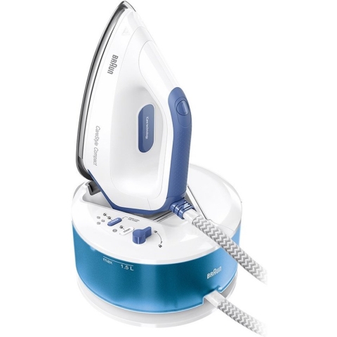 Braun IS2143BL CareStyle Compact Stoomgenerator Wit/Blauw