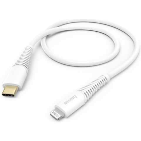 Hama USB-C naar Lightning Kabel - 1,5 Meter - Wit