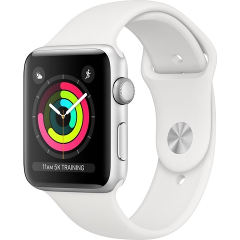 Apple Watch Series 3 - Smartwatch - 42mm - Zilver/Wit