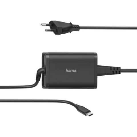 Hama Universele USB-C-notebook-netadapter Power Delivery (PD) 5-20V/65W