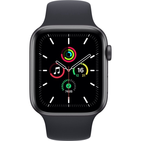Apple Watch SE 2021 - Smartwatch dames en heren - 40mm - Spacegrijs