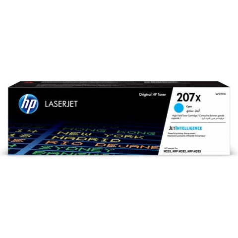 Original Toner HP W2211X Cyan