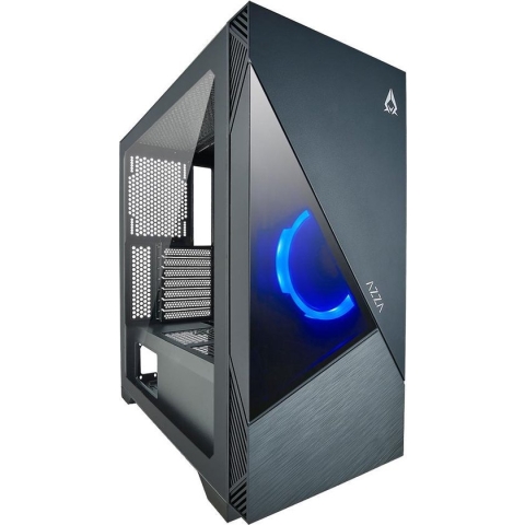 Azza Eclipse, Midi Tower, PC, Zwart, ATX, 16,5 cm, 36 cm
