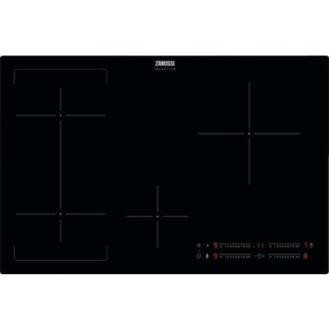Zanussi - inductie kookplaat - inbouw - 80cm 4zones JoinZone H2H D-Touch geen kader