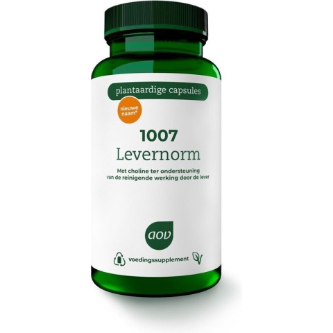 AOV 1007 Levernorm - 60 vegacaps - Voedingssupplementen