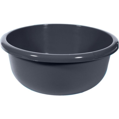 Curver Afwasbak - 10.5L - Rond - Antraciet