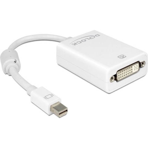 Delock - Adapter DP mini-St zu DVI24+5-Buchse white