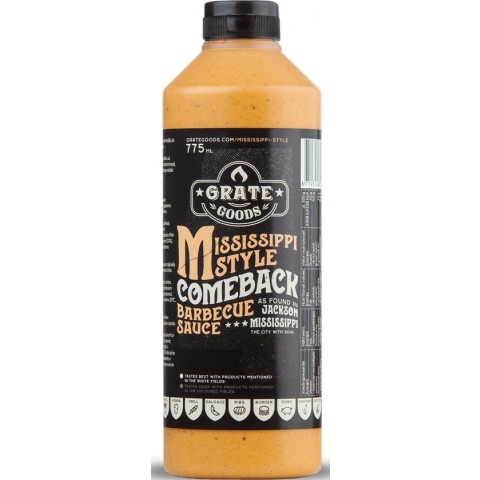 Grate Goods Mississippi comeback sauce, fles 775 ml