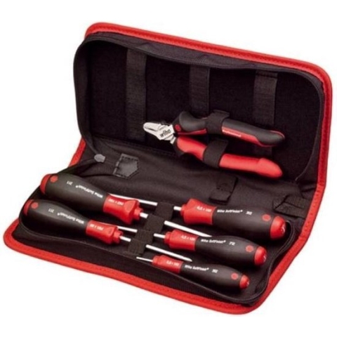 Wiha Schroevendraaierset  - 6-delig - Opname - 3.5 x 100 mm / 4.5 x 125 mm / 6.5 x 150 mm / PH1 x 80 mm / PH2 x 100 mm