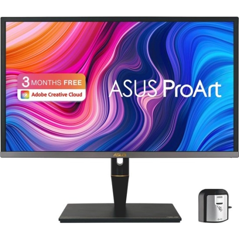 Asus PA27UCX-K LED-monitor 68.6 cm (27 inch) Energielabel G (A - G) 3840 x 2160 Pixel 4K 5 ms HDMI, USB-C®, USB 3.2 Gen 1 (USB 3.0), DisplayPort, Hoofdtelefoon