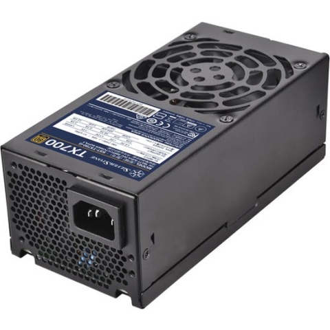 Silverstone TX700 Gold, 700 W, 90 - 264 V, 43 - 63 Hz, Actief, 120 W, 699,6 W