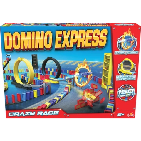 Domino Express Crazy Race - Constructiespeelgoed - Dominopakket