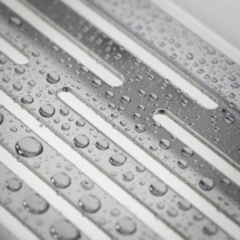 Tiger Caddy - Doucherek - Douchemand 24 cm - Chroom