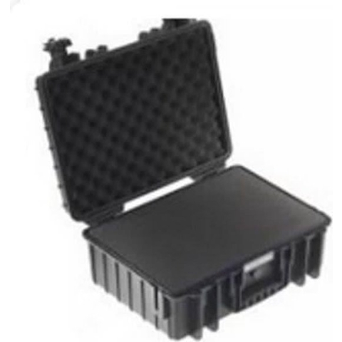 B&W International Type 5000 Outdoor Case incl. vakindeling - zwart