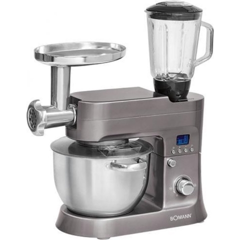 Bomann KM 1395 CB - Keukenmachine - Titanium
