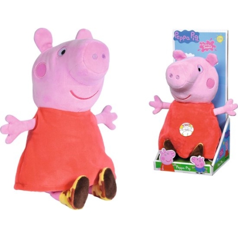 Peppa Pig Plush Peppa incl. Sound, 22cm
