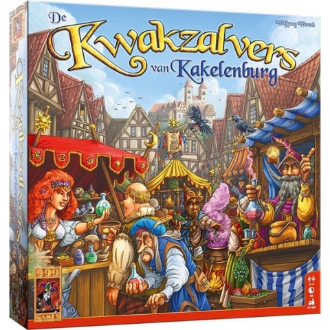 De Kwakzalvers van Kakelenburg Bordspel