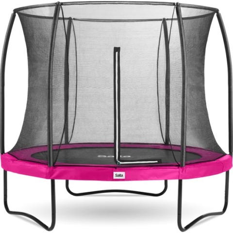 Salta Comfort Edition - Trampoline met veiligheidsnet - ø 305 cm - Roze