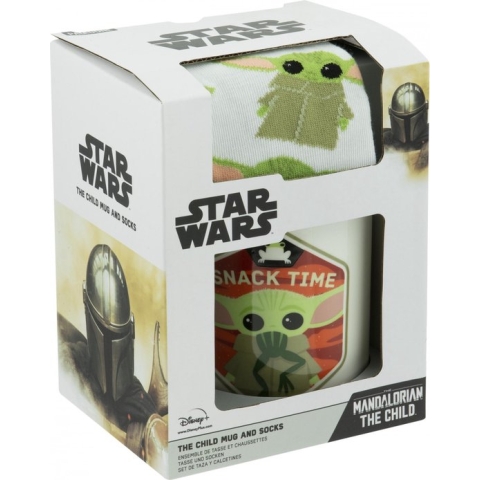 Star Wars the Mandalorian - The Child Mug and Socks Set