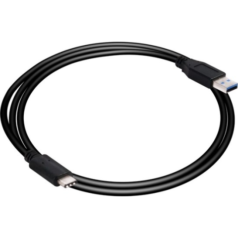 club3D USB-kabel USB 3.2 Gen1 (USB 3.0 / USB 3.1 Gen1) USB-C stekker, USB-A stekker 1.00 m Zwart CAC-1523
