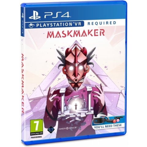 Perp Maskmaker, PlayStation 4, RP (Rating Pending), Fysieke media, Virtual Reality (VR)-headset nodig