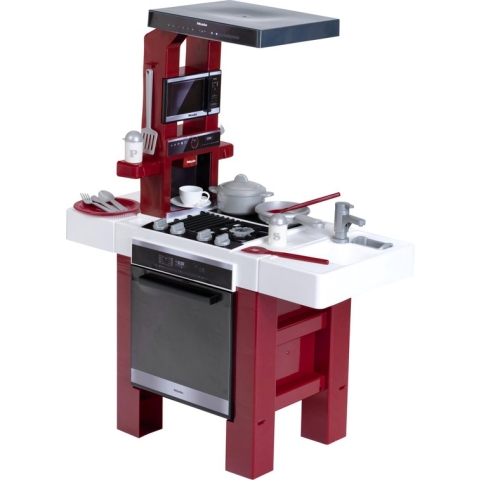 Klein Toys Miele Fresh keuken - incl. talrijke speelmogelijkheden, veel accessoires, licht- geluidseffecten - 69x33x95 cm - multicolor