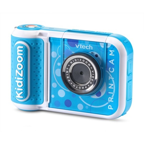 VTech KidiZoom PrintCam - Educatieve Kindercamera - Met Printfunctie - Speelgoed Camera Kinderen - Blauw
