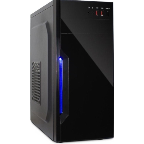 Inter-Tech B-42 Midi-Toren Zwart