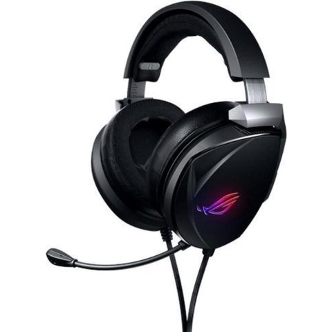 Asus ROG Theta 7.1 Over Ear headset Gamen Kabel 7.1 Surround Zwart Ruisonderdrukking (microfoon) Volumeregeling, Microf