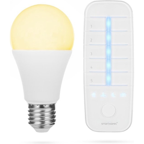 Smartwares Smart bulb + remote - variable white 10.049.50