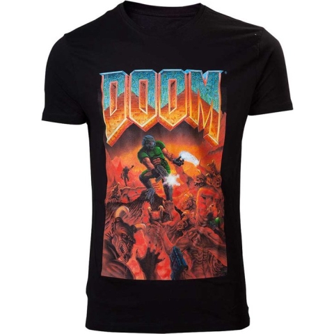 DOOM - Classic Boxart Crewneck mens T-shirt - M