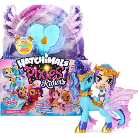 Hatchimals - Pixies Riders Lagoon Lily Pixie en Seastallion Glider - Speelset
