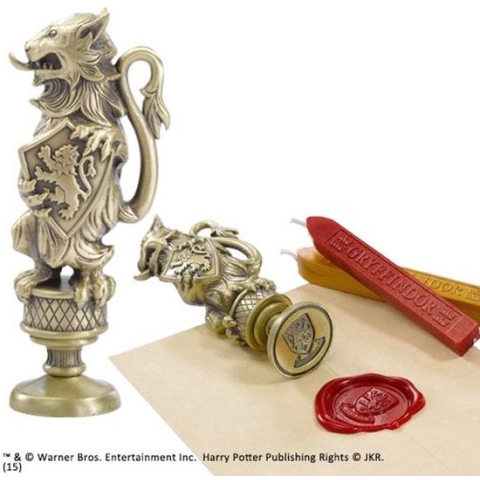 The Noble Collection Harry Potter Stempel Gryffindor 10 cm Goudkleurig