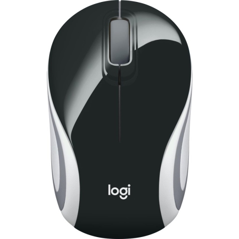 Logitech M187 - Draadloze Mini Muis - Zwart