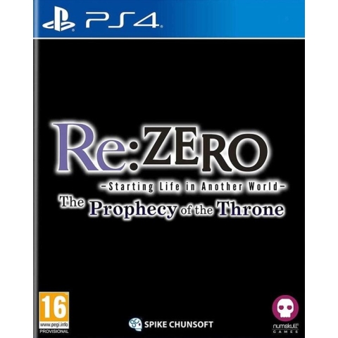 Re:ZERO Starting Life in Another World: The Prophecy of the Throne - PS4 - Standard Edition