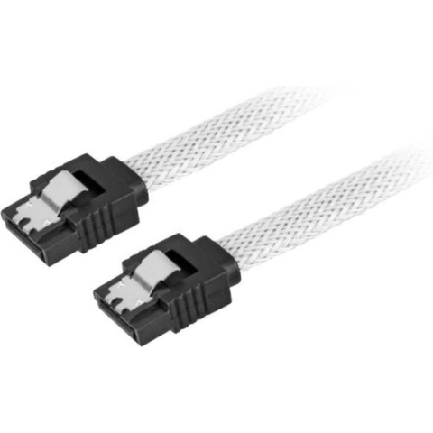 Sharkoon Sata 3 SATA-kabel 0,3 m Zwart, Wit SATA 7-pin