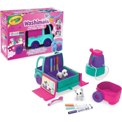 Crayola Washimals Spa Speelgoedauto