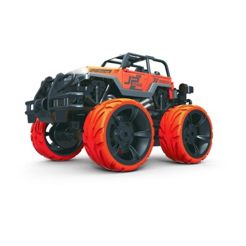 Wonky Cars Monster Truck - Bestuurbare RC Auto - 2,4 GHz Oranje