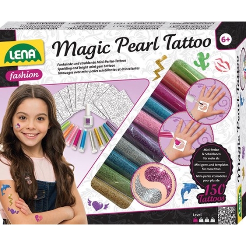 Lena Diy Tattoo Set Magic Pearl Junior 24 X 5 X 20 Cm 210-delig