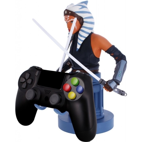 Cable Guy Ahsoka Tano (The Mandalorian) telefoon- en game controller houder met usb oplaadkabel
