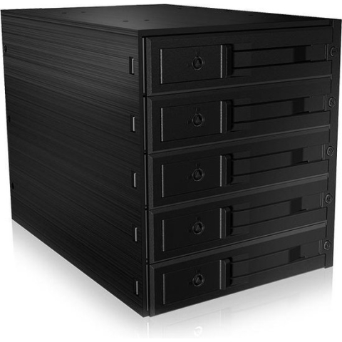 ICY BOX IB-565SSK Zwart disk array