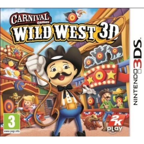 Take-Two Interactive Carnival Games: Wild West 3D, 3DS Engels Nintendo 3DS