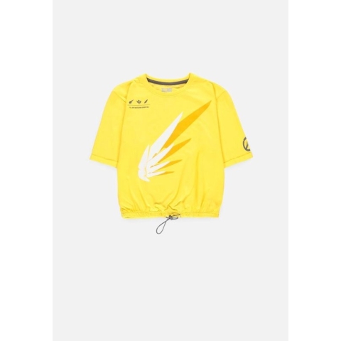 Overwatch - Mercy's Wings Crop top - 2XL - Geel