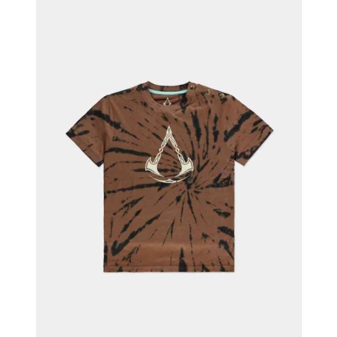 Assassin's Creed Valhalla Woman's Tie Dye Printed Tshirt L