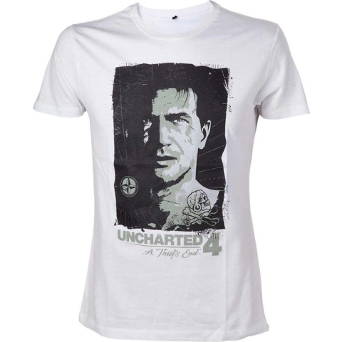 Uncharted 4 - Drake compas Heren - T-shirt - XL