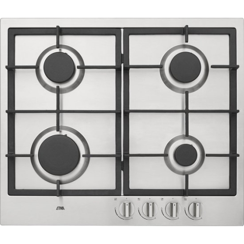 ETNA KG859RVSA - Gaskookplaat - RVS