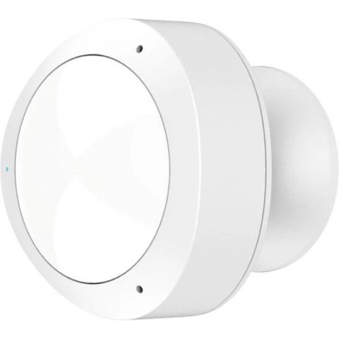 Hama Wi-Fi Bewegingsmelder voor Binnen - WLAN Infrarood Bewegingsdector met Alarm- en Lichtfunctie - Hama Smart Solution App - Alarm Pushmeldingen - Wit